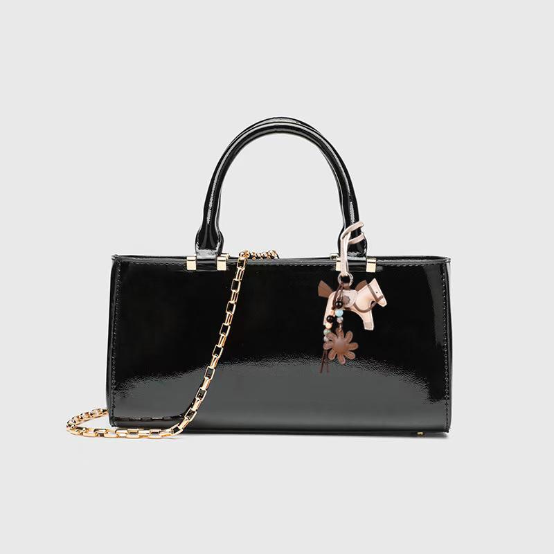 Fashion PU Solid Color Women's Shoulder Bag 2025 Valentine's Day New Square Bag Hot Selling Casual Classic Crossbody Bag