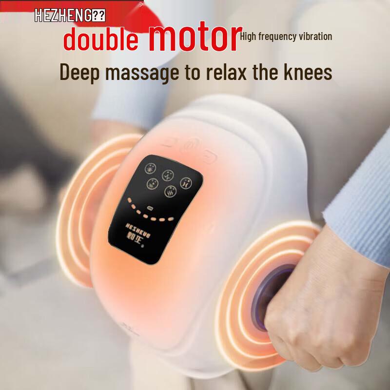 Hezheng Wireless Knee Massager with Heat & Air Compression