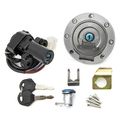 Fuel Gas Cap Seat Lock Ignition Switch Key Set For YZF R1 02- 03 07- 22 R6 2004 2006-  FJR1300 2001-  FZ6