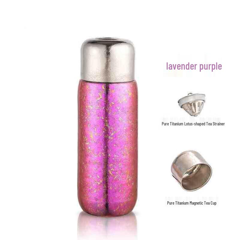 MRSIKEY Titanium Vacuum Insulated Tea Infuser Bottle