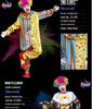Adult Clown Cosplay Costume for Parties and Masquerades – Includes Clothes and Accessories