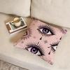 E-Eye Print Cushion Cover Fabric Soft Furnishing,Pillowcase, Cushion Cover, Sofa Pillow, Home Decoration