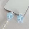 2Pcs/set 3D Ocean Stars Charging Head Protective Covers Charger Line Protectors Organizer Winder Change Charger Protector Cover