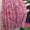 Persian Jade Imitation Strawberry Crystal Chalcedony Beads for DIY Jewelry Accessories
