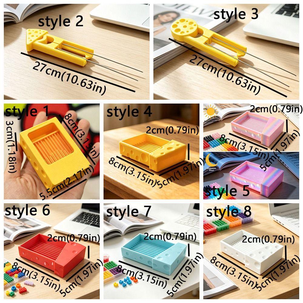 Dust-proof Fuse Beads Picking Tray Efficient Bead Organizer Tray Beading Supplies