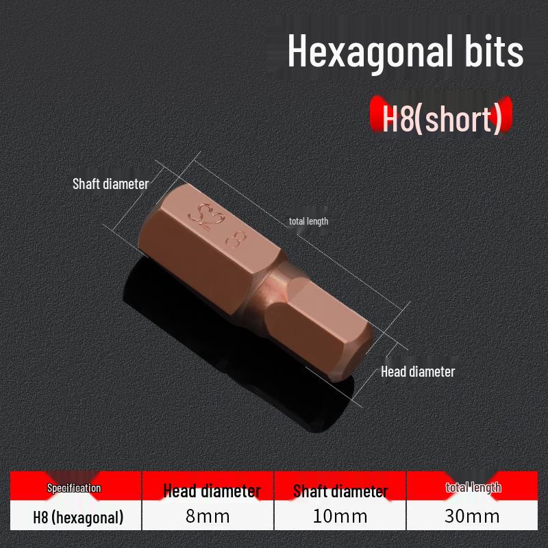 Hexagonal T30 Internal 6-Spline, 12-Point Star Key Socket M10 Tool, T40 Auto Repair.