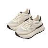 Yunfu Pink Small Inner Height Increase Women's Shoes 2025 Summer New Mesh Little White Shoes Breathable Sports Dad Shoes