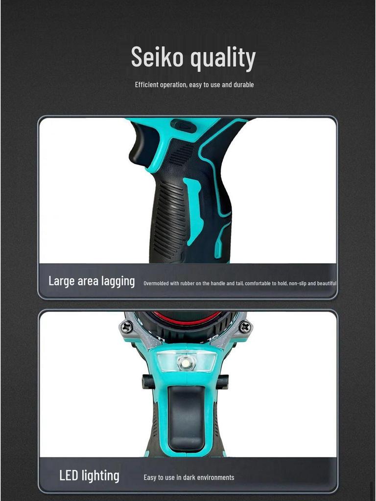 SDYI Pure Copper Brushless High Power Lithium Electric Drill & Multifunctional Screwdriver