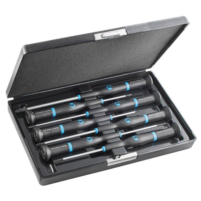 Tournevis Witte - 89323 - Wittron Set tournevis Torx 5-15 avec coffret antichoc plastique 7 pièces
