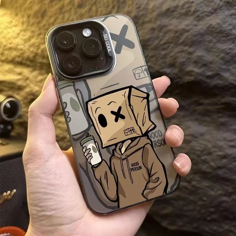 European and American style is suitable for Apple 17promax mobile phone case carton, and people are suitable for iPhone14/16/15pro new models.