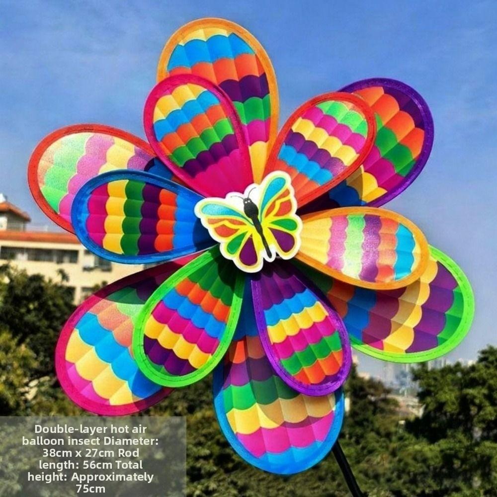 Multistyles Sunflower Windmill Garden Yard Wind Spinner  Outdoor Party Picnic Decor