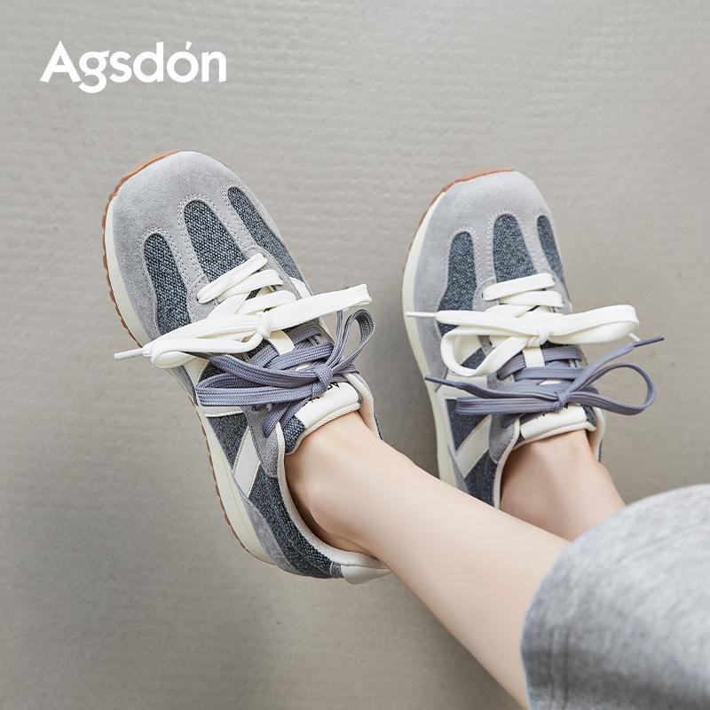 Augustine Ballet Training Shoes Women's 2025 New Autumn Retro Sports Forrest Gump Shoes Platform Student Casual Shoes