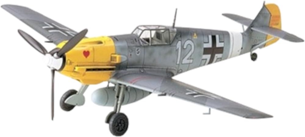 Tamiya Warbird Collection 55 Messerschmitt Bf109 TROP Plastic Model Kit 60755 No. 1/72 E-4/7
