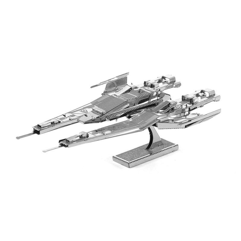 High Quality DIY Laser Puzzle SX3 Alliance Fighter Model for Adult Children Kids Educational Toys