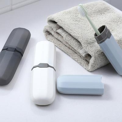 B60A Estuche de Viaje para Cepillo de Dientes Contenedor Extensible para Pasta de Dientes Caja Ajustable Antibacteriana