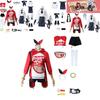 Exquisite Genshin Impact X Pizzahut Amber Eula Wig Cosplay Costume For Halloween