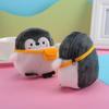 Children Penguin Plush For Girls Zipper Purse Wallets Korean Money Bag Card Holder Women Coin Purse