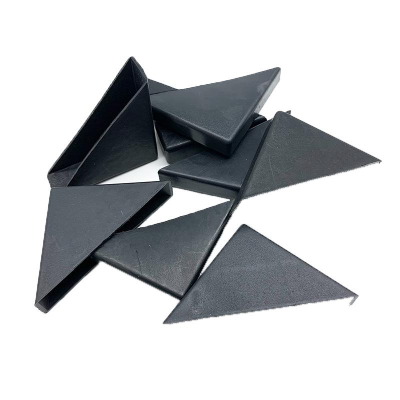 200Pcs Black Plastic Shape Triple Cornered Tile Marble Granite Slab Sheet Panel Glass Corner Protector Cushion Packing