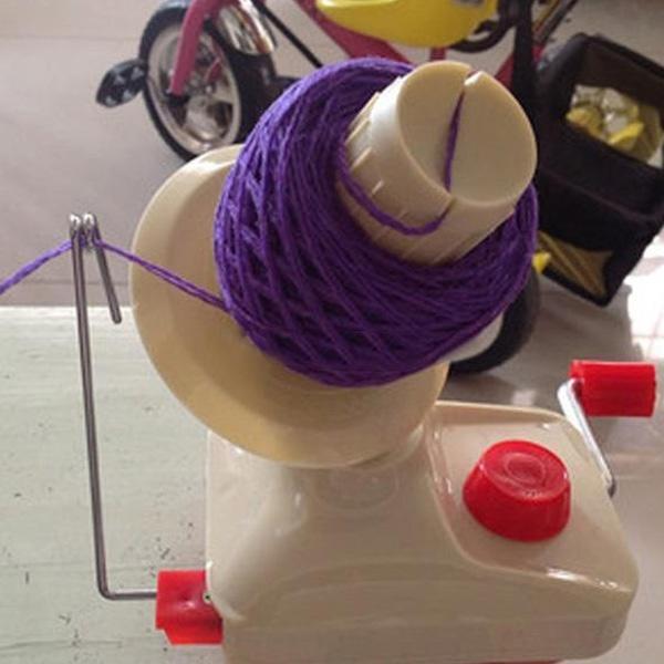 Hand Operated Yarn Winder Fiber Wool String Ball Thread Skein Winder Machine