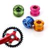 4Pcs 7075 MTB Bicycle Alloy Disc Screw Chainwheel Screws Chainring Wheel Bolt Cycling Crankset Parts