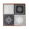 Hangzhou silk old money wind cashew flower 111 mulberry silk scarf square scarf spring and autumn versatile silk double crepe silk scarf