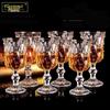 Flavinmci European Crystal Red Wine Glass Set