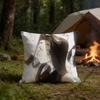 Sir PPentious PPendleton Pillow Cover Polyester Square Cushion Case 45 cm Decorative for Home Couch Bed Car Decor