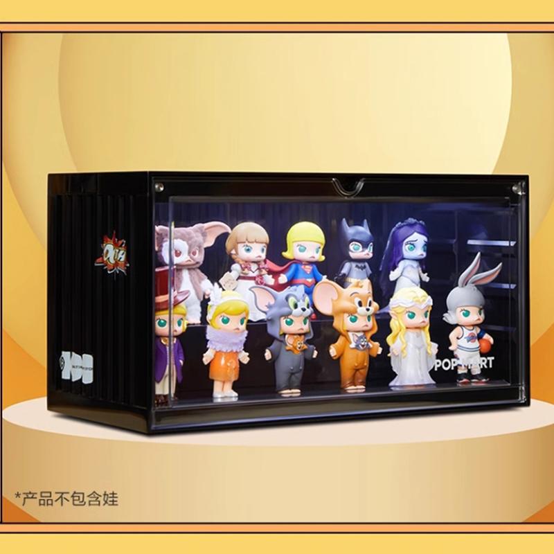 New POP MART Warner Collection MOLLY Container Luminous Figure Display Case Trend Based Products 1230131106