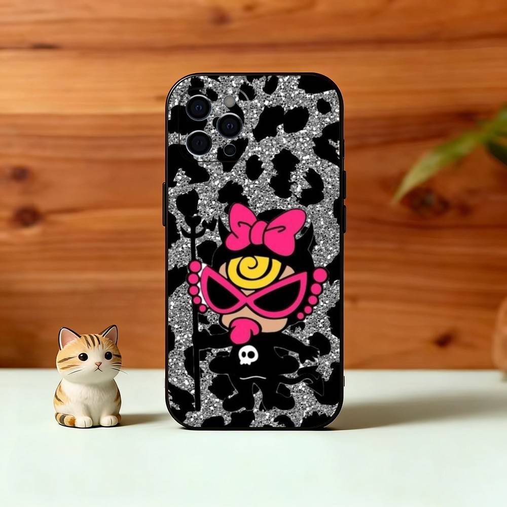 C-cute H-Hysteric M-Min Phone Case For iPhone 17, 16,15,14,13,12,11 Plus,Pro Max, Others Soft Black Cover