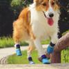 4Pcs Pet Socks Waterproof Wear-resistant Cotton Breathable Puppy Paw Protector for Walking