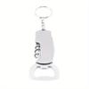 3 In 1 Keychain Beer Bottle Opener Stainless Steel Portable Red Wine Beer Bottle Opener Foil Cutter Kitchen Tool