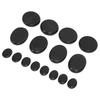 16pcs Massage Stones Warming Therapy Reduce Pain Waterless Heating Smooth Heated Stone with Aluminum Box 220V EU Plug