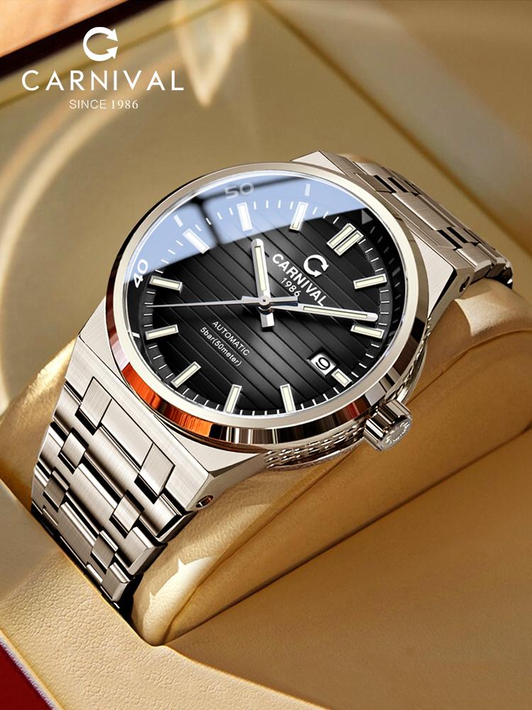 IW Japan Miyota Movement Sport Men Watch Grey Automatic Mechanical Watches Top Brand Luxury Waterproof Luminous Date