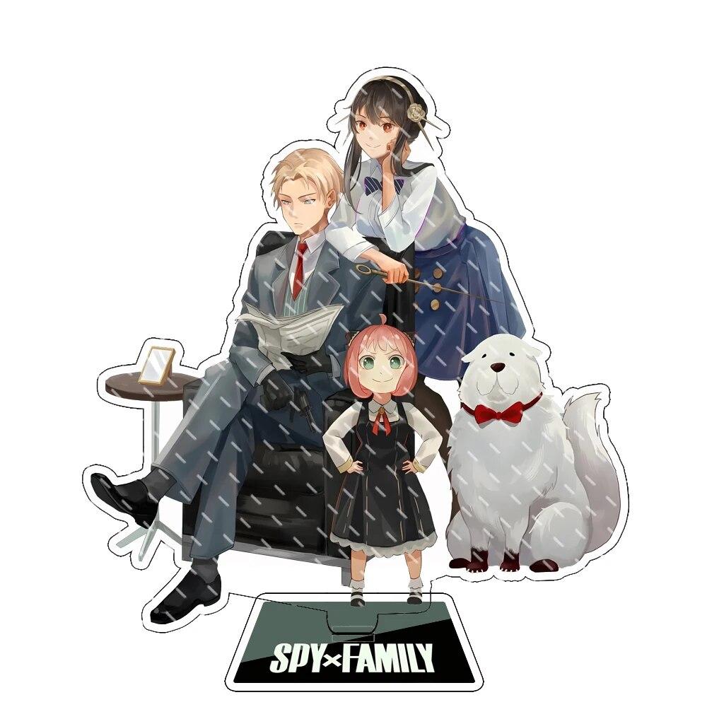 Anime Spy X Family Figure Cosplay Acrylic Stand Twilight Loid Forger Yor Forger Anya Forger Model Plate Collection Props Gifts