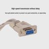 YZ DB9 RS232 Serial Splitter Cable