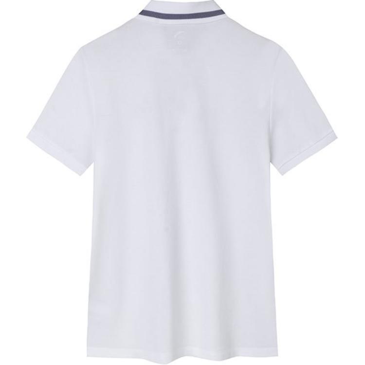 Anta Holiday Leisure Series Quick-Dry Breathable Polo Short Sleeve T-Shirt Women Tops Snow-White 162438135-1