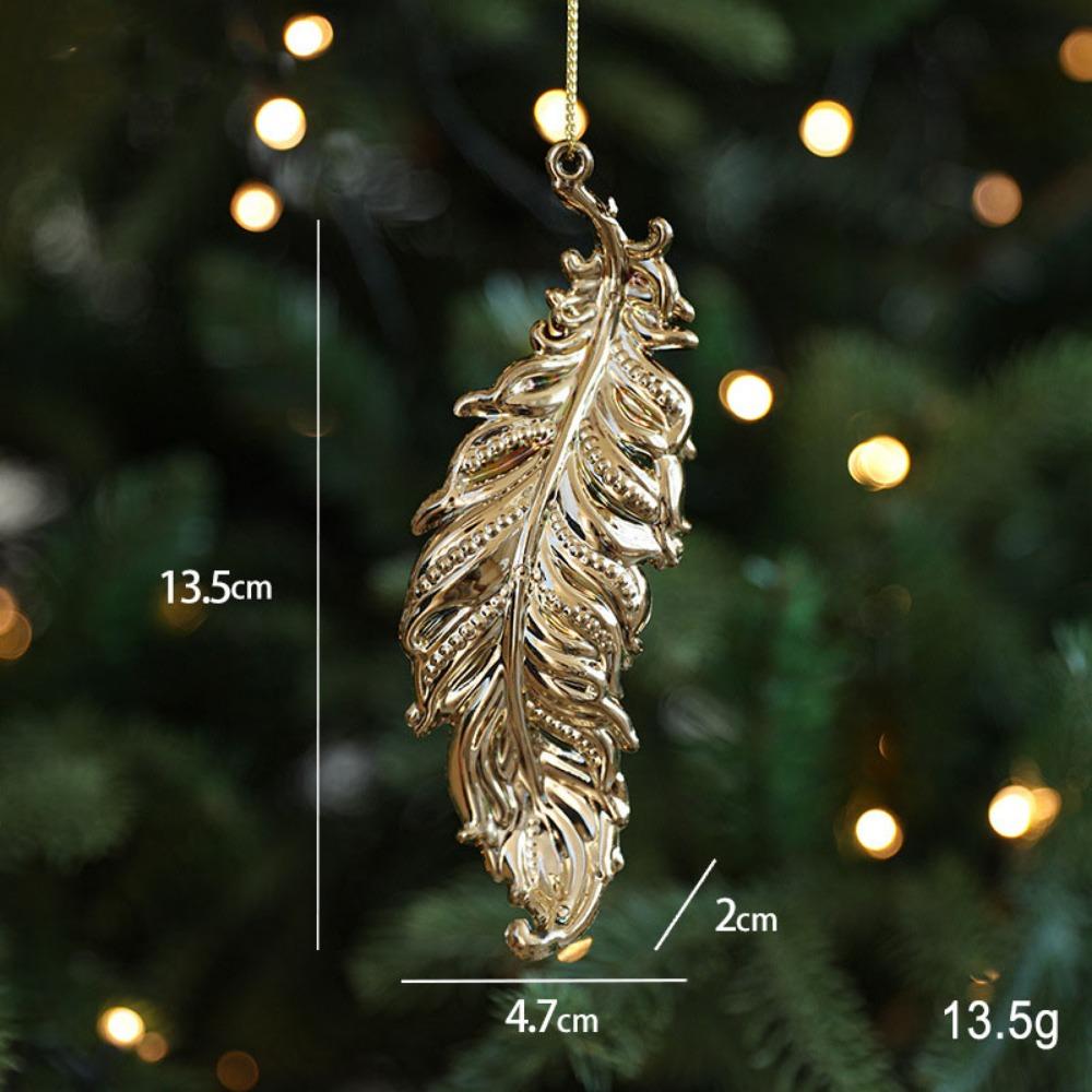 Plastic Angel Xmas Pendants Snowflake Christmas Tree Ornaments for Home