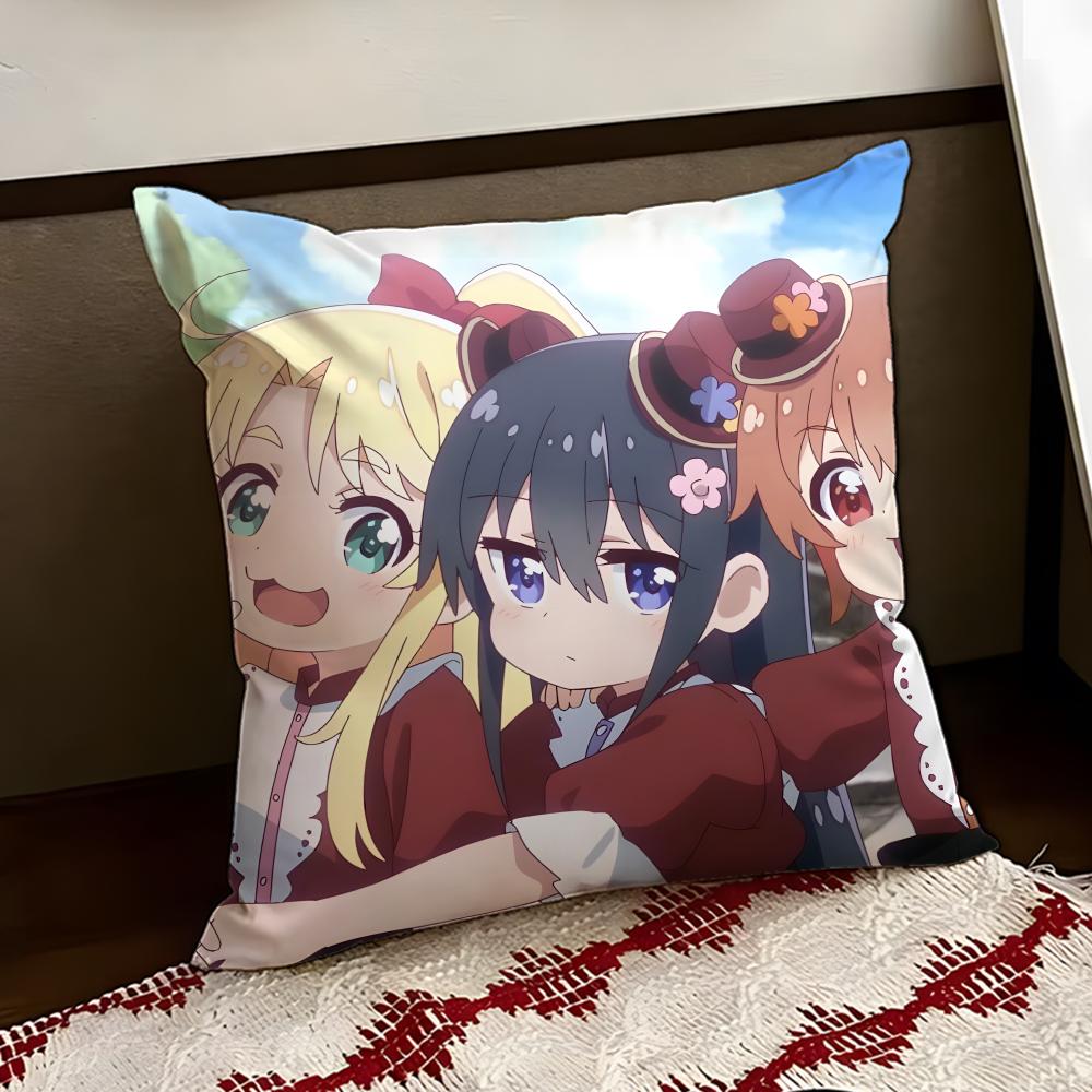 Anime Cute WWataten Cushion Cover Reversible Soft Durable Pillow Cover Home  Car MultiScene Use for Daily Comfort