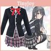 Charming My Youth Romantic Comedy Is Wrong Yukinoshita Yukino Cosplay Costume Uniform For Anime Fans