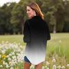 Women's Casual Fashion Tops Long Sleeve Button Loose Shirt
