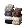 Stacked Socks Ami Click Socks High Thick Line Mid-Tube Solid Color Retro Thick Needle American Stocking Men