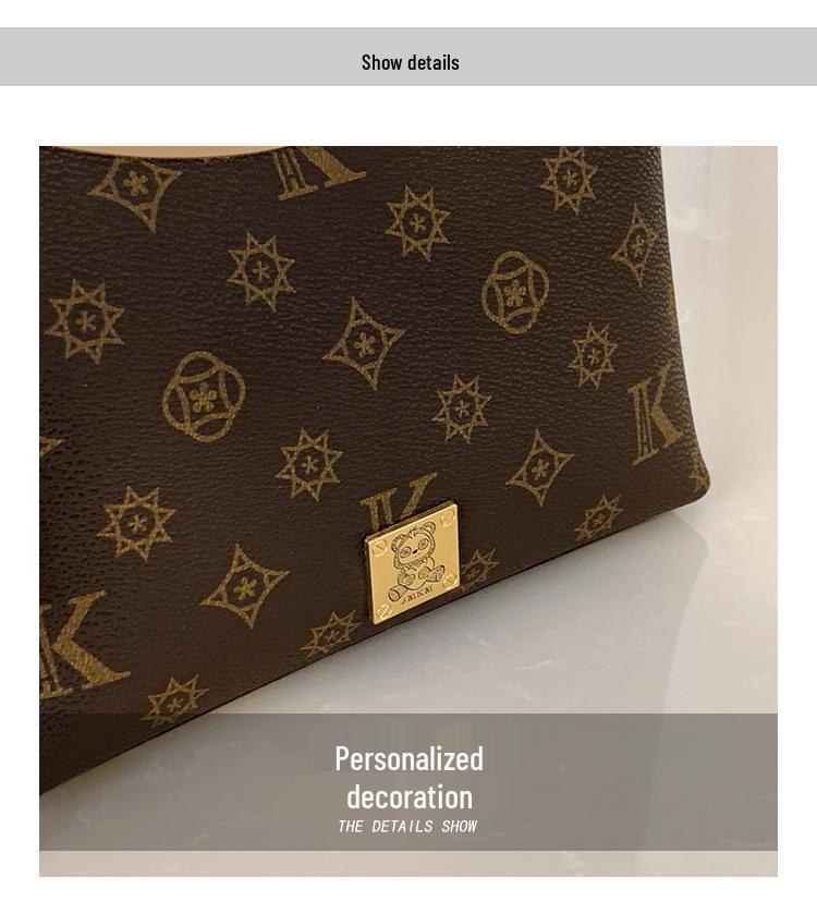 Niche 2025 Mini Tote: Vysoce kvalitní všestranná dámská crossbody taška s květinovým designem