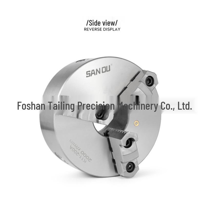 In-Stock Three-Jaw Self-Centering Lathe Chuck K11160A/200A with Separating Jaw - Manual Operation