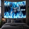 Personalisierte Wandbehänge Lazio FC Muster Kunst Hintergrundtuch