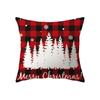 Vánoční dekorace Vánoční motiv Vzor potisku Povlak na polštář Domácí Obývací pokoj Dekorace na pohovku Povlak na polštář