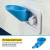 Filter Water Funnel Wide Mouth Water Filler Funnel Water Filler Overflow Prevention Funnel  Van