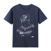 Black Panther Print Tshirt 2026 Summer New Design LooseFitting Casual Trendy ShortSleeved Shirt