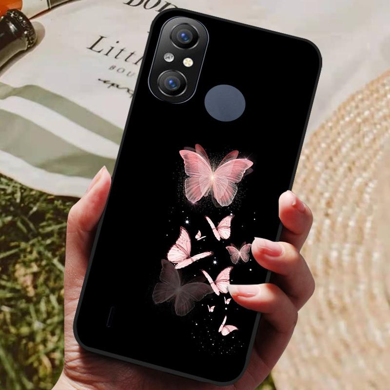 For Itel A58 A49 LTE Case Silicon Back Cover Phone Case For Itel A58 ProCases for Itel A49 a 49 Bumper Funda Black TPU Coques