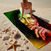 Bob music Vibrant Art Beach Towel, Super Soft Microfiber, Gift for Her/Him, Birthday, for Pool, Beach, Travel, Home Decor Fan gifts