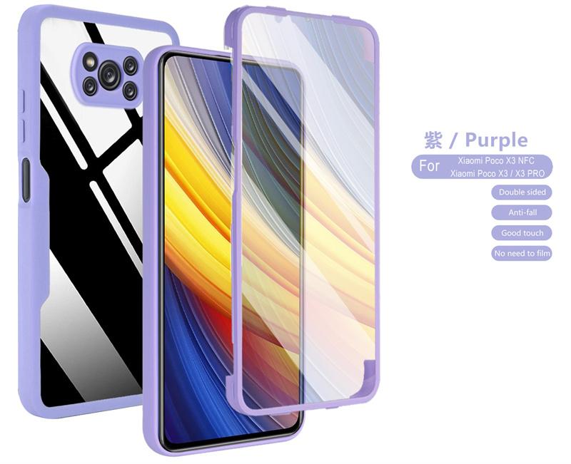 

Luxury Shockproof 360 Full Case For Xiaomi Poco X3 Pro Clear Screen Protect Case For Poko Poxo Pocco Little X 3 NFC X3Pro Funda For Poco X3 NFC